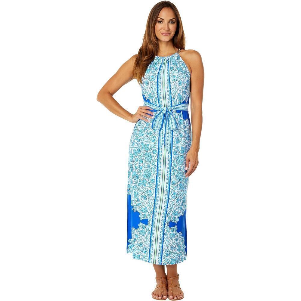 Lilly Pulitzer Bingham Halter Top Midi Dress Size XXS NWT